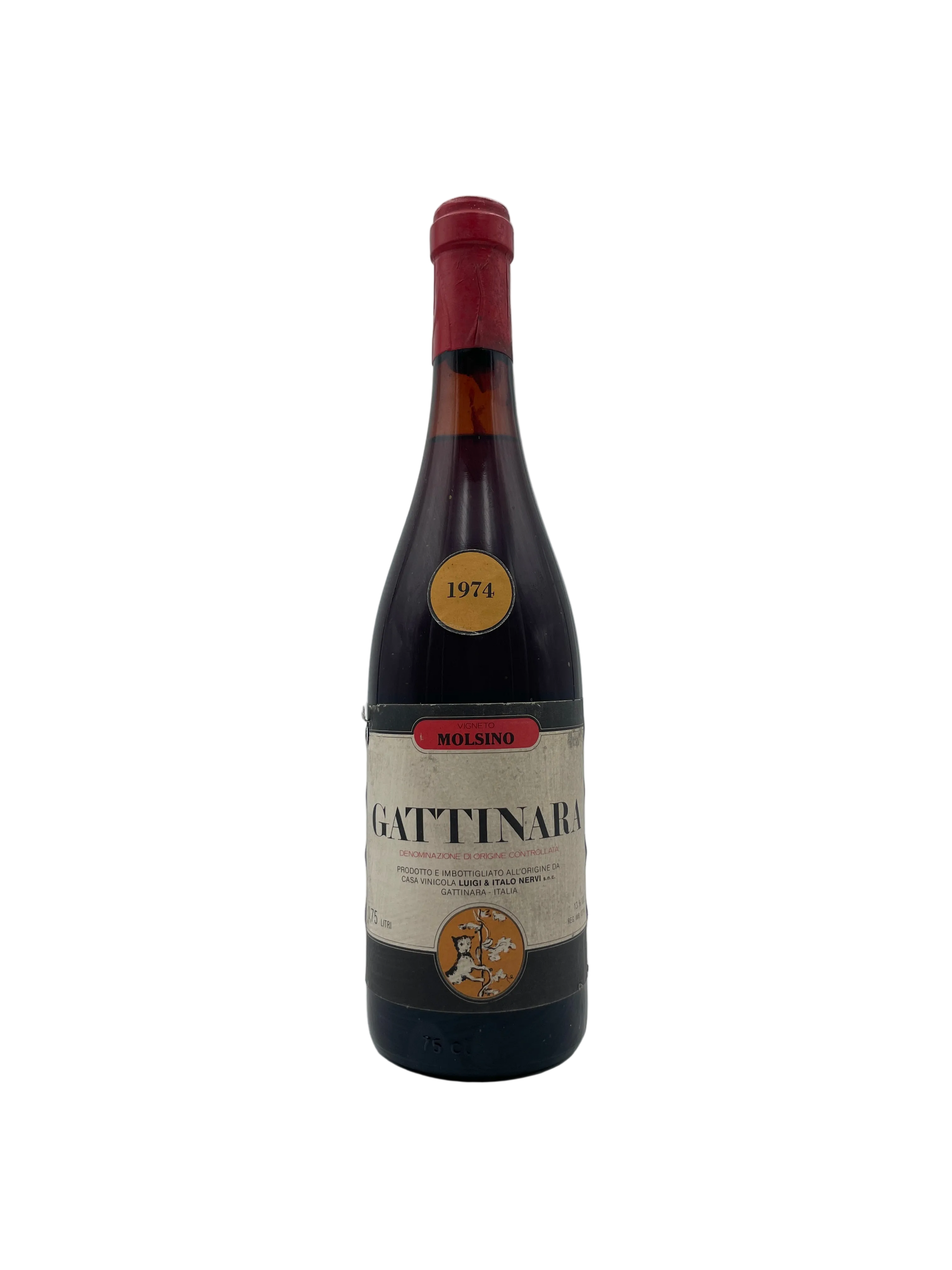 1974 - Cantine Nervi - Gattinara Vigna Molsino