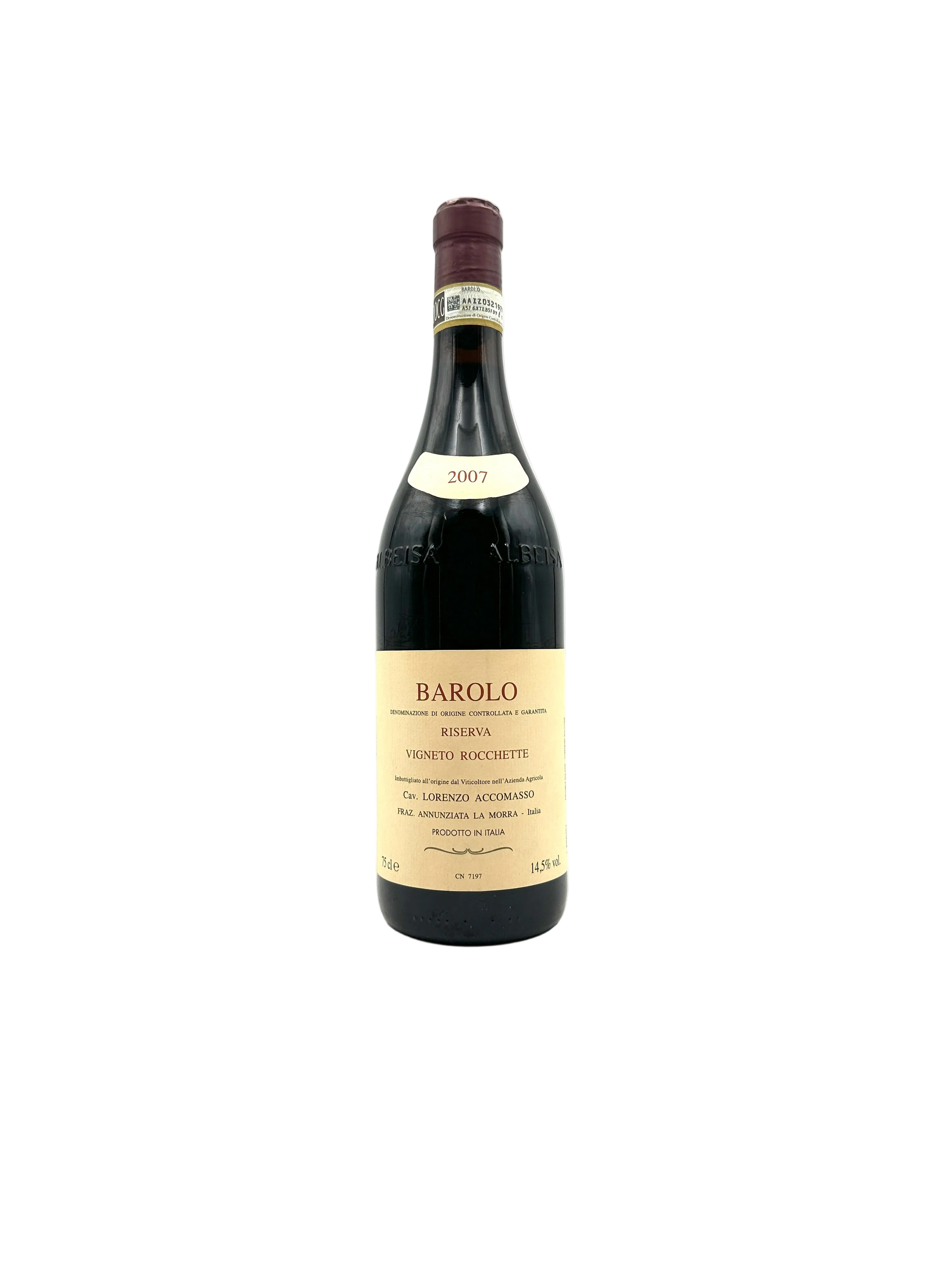 2007 - Cav. Lorenzo Accomasso - Barolo Rocchette Riserva
