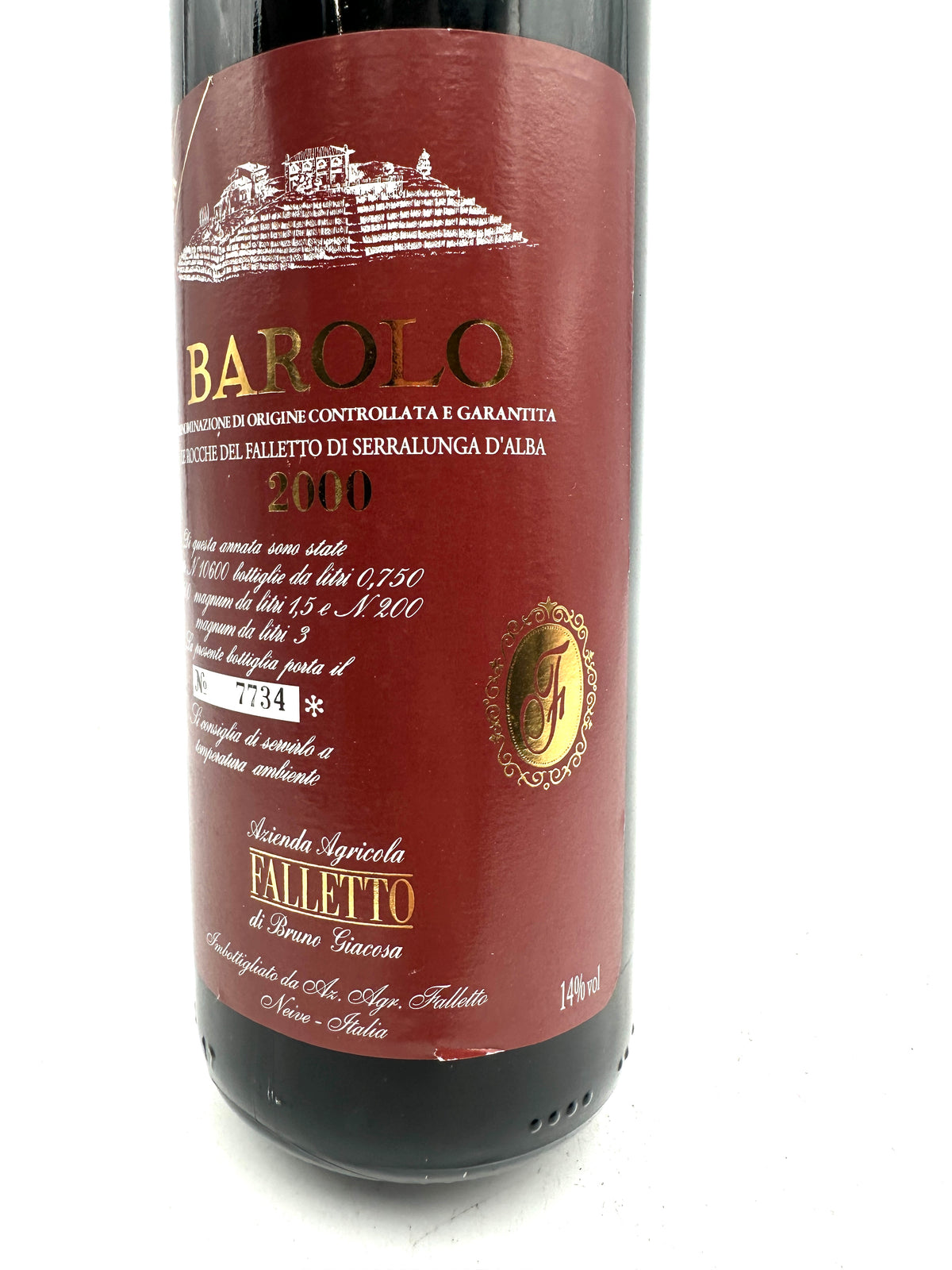 2000 - Bruno Giacosa - Barolo Riserva Le Rocche del Falletto