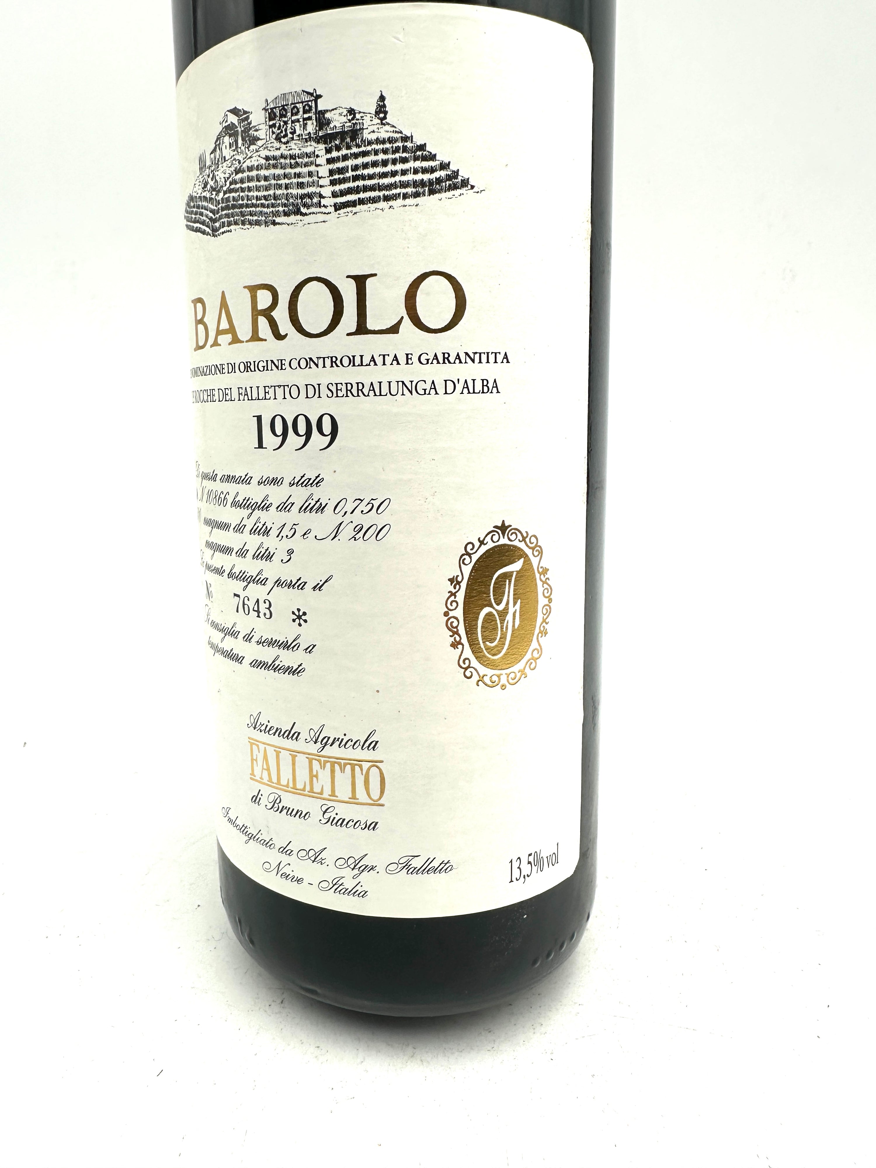 1999 - Bruno Giacosa - Barolo Le Rocche del Falletto