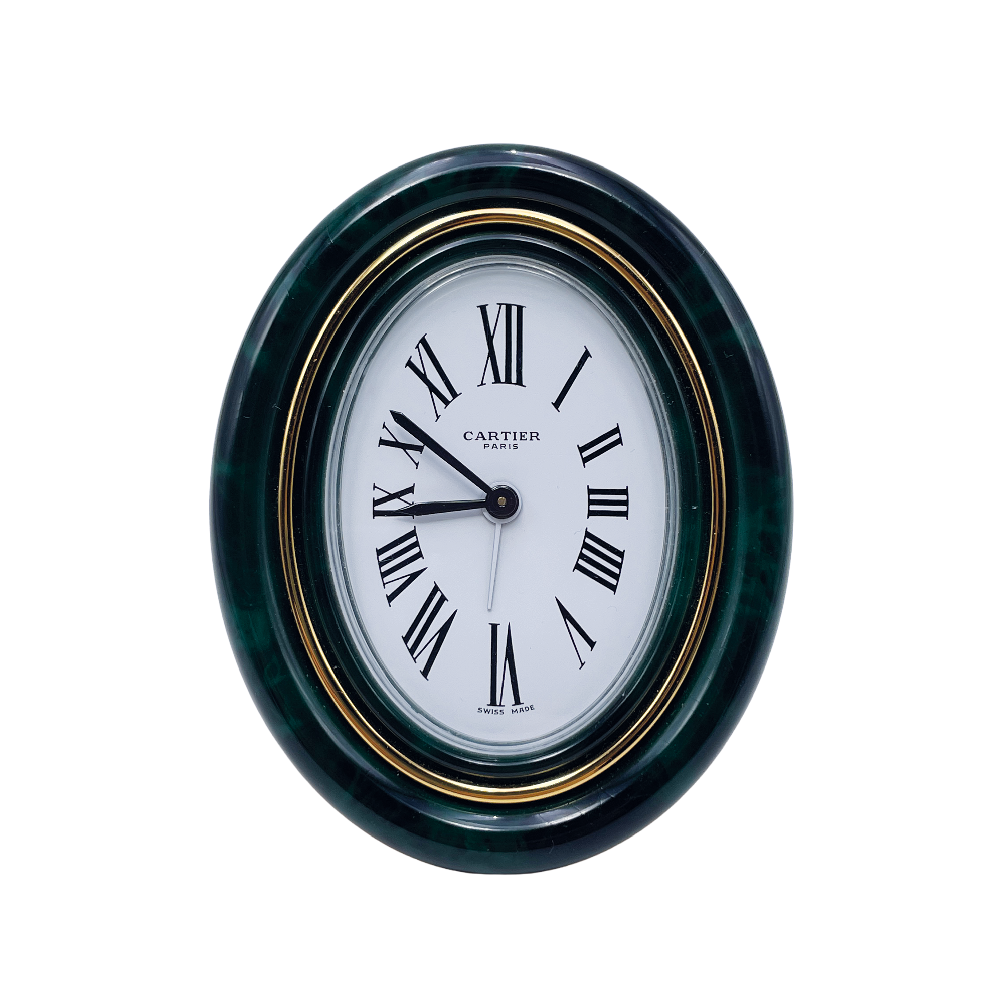 Cartier - Pendulette Ovale - Sveglia Meccanica