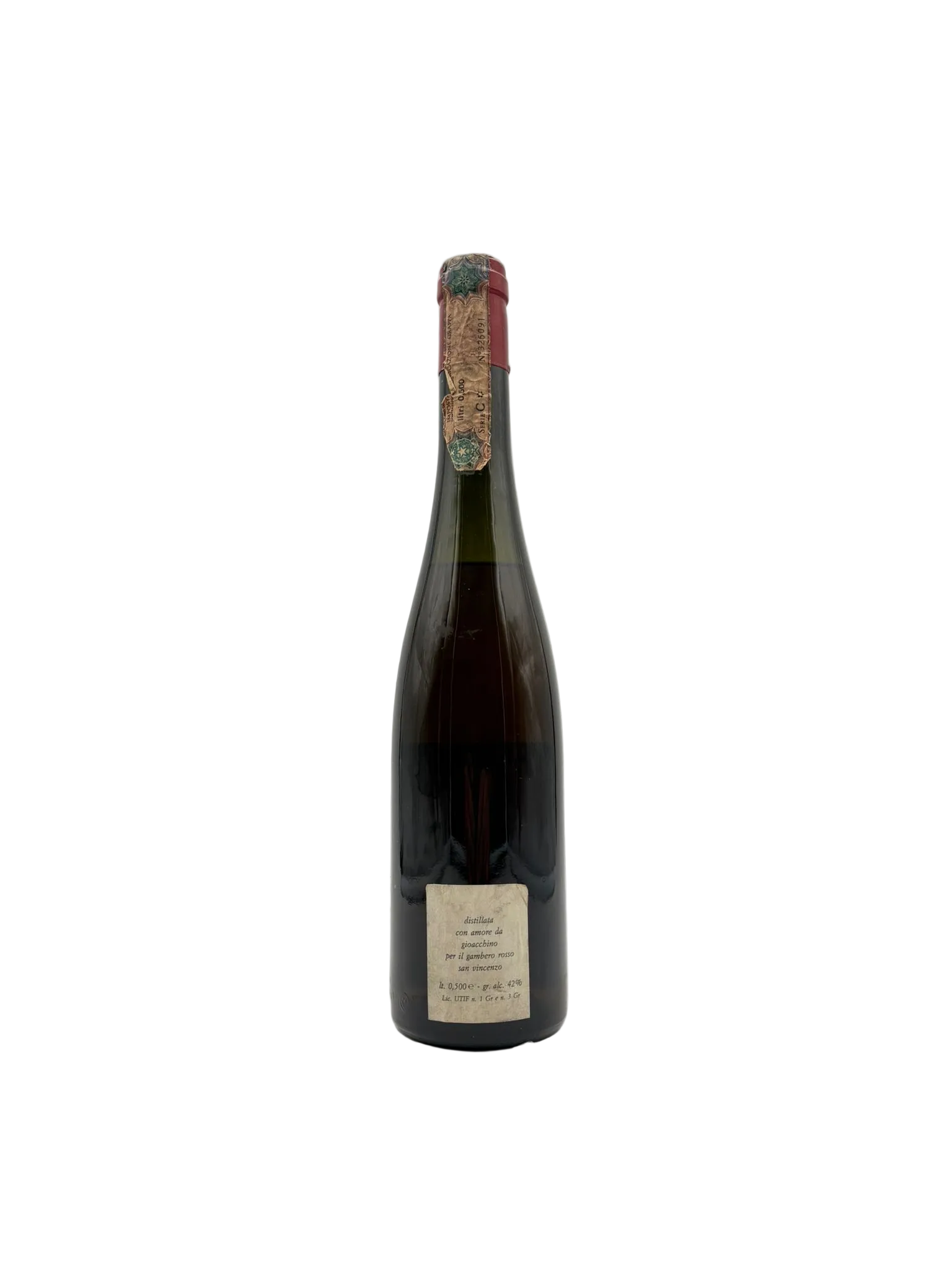 '90s  Sassicaia - Grappa da vinacce di Sassicaia - Fulvio Pierangelini