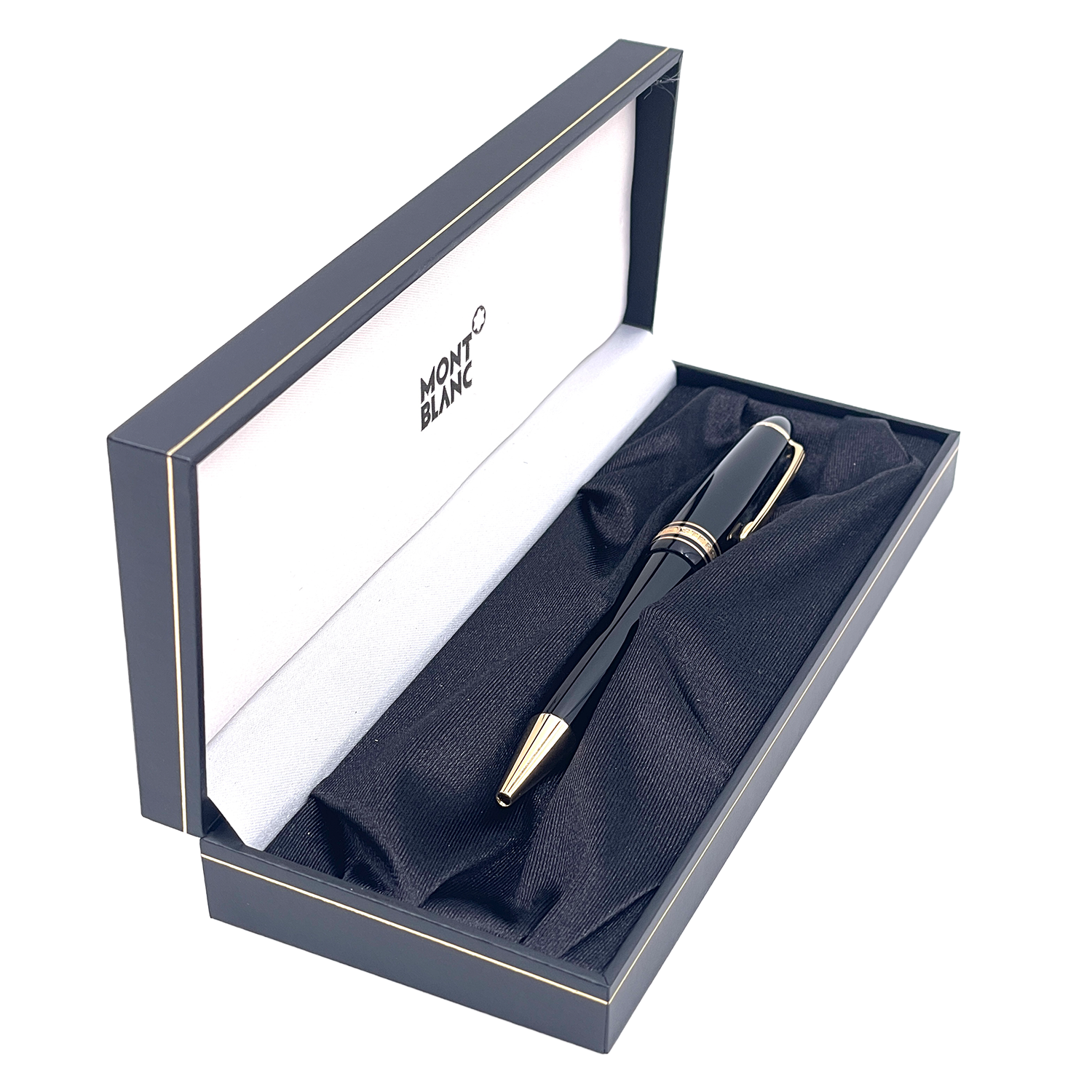 Montblanc - Penna a Sfera Meisterstuck - Placcata in Oro Legrand - Full Sett