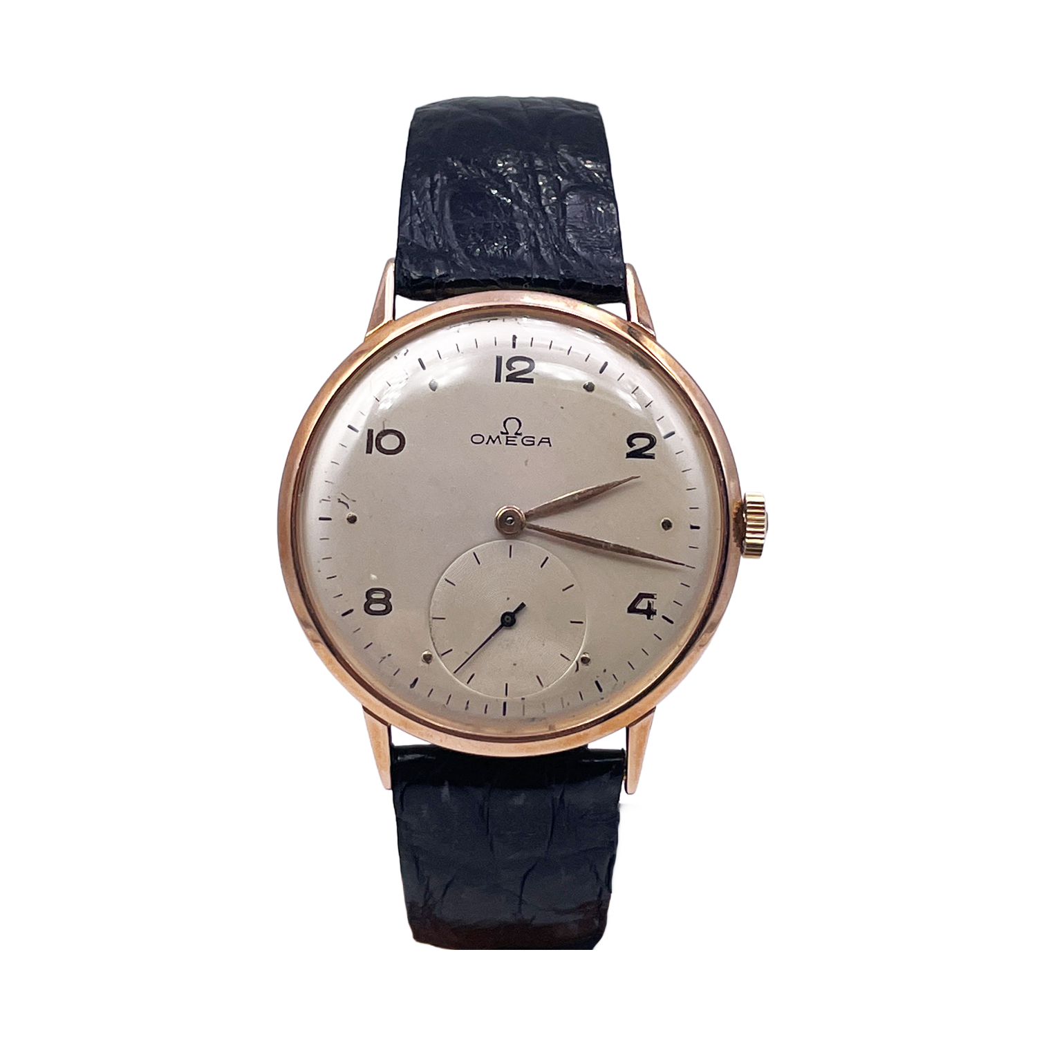 Omega - Carica Manuale - Oro 19K - Secondi Piccoli - Vintage Anni '50s