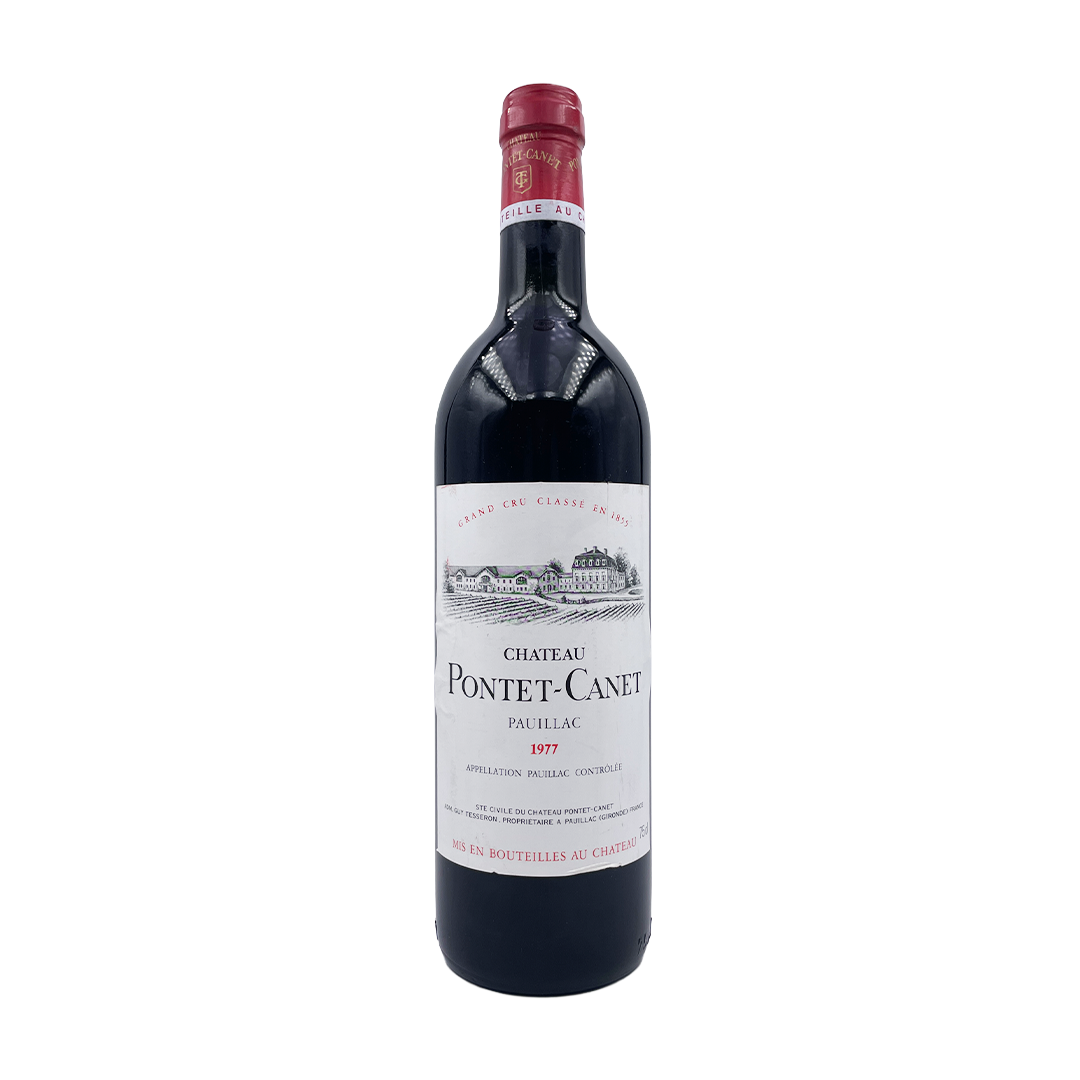 Chateau Pontet Canet - Pauillac 5ème Cru Classé - 1977