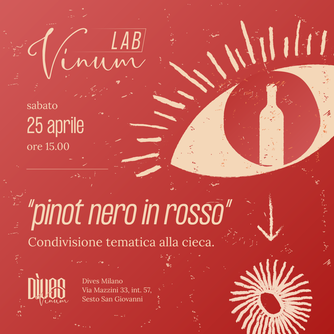 VinumLab - 25 aprile 2026 - "Pinot Nero in Rosso"